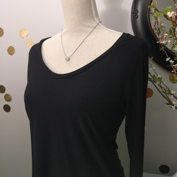 ~ Norma Kamali Long Sleeve Top - Picture 3 of 5